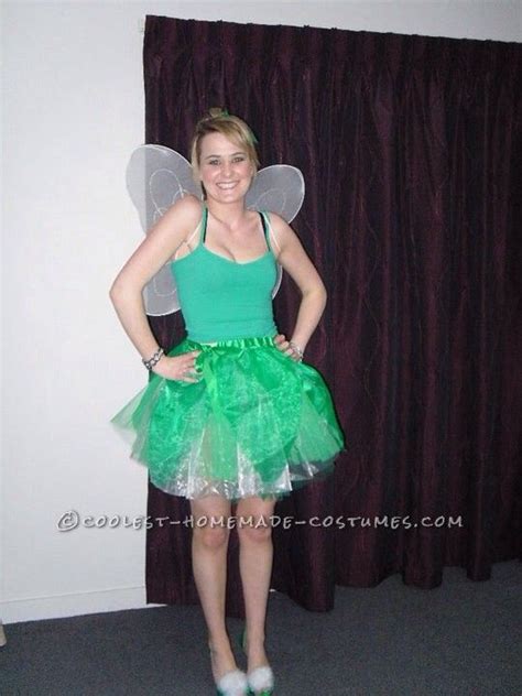 Feisty Tinkerbell Homemade Costume | Fancy dress up, Tinkerbell costume ...