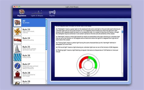 Lights and Shapes COLREG (Mac) - Download, Review, Screenshots