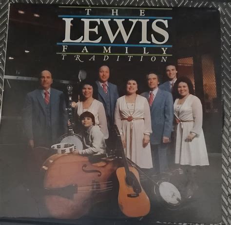 The Lewis Family Tradition Gospel Bluegrass Music LP Record Vinyl 33 RPM