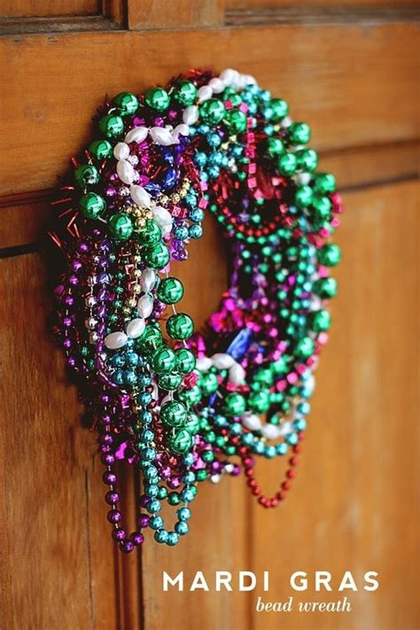 15 Crafts to Make with Mardi Gras Beads - thegoodstuff