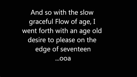 Stevie Nicks- Edge of Seventeen (Lyrics) - YouTube