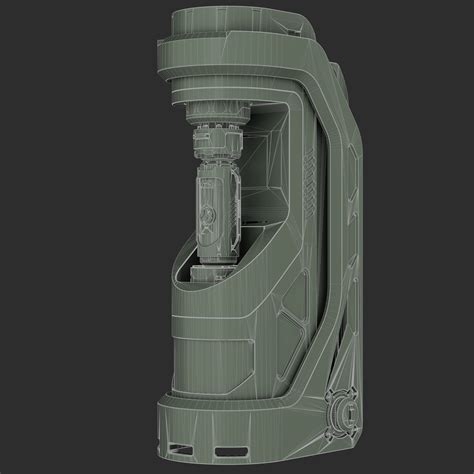 Sci Fi Lab Equipment 3D model - TurboSquid 2119634