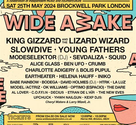 Wide Awake Festival 2024 Lineup - Alana Augusta