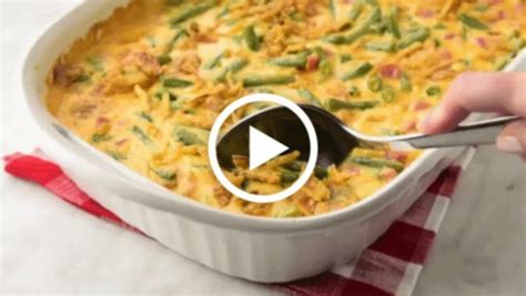 Ham and Cheese Green Bean Casserole | Recipe | Ham and cheese, Cheese ...