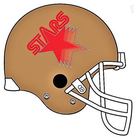 Philadelphia Stars Helmet - USFL Football Logo