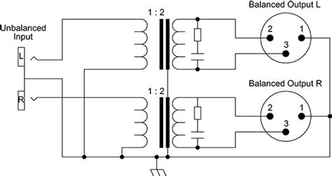 Balanced To Unbalanced Wiring Diagram - Uphobby