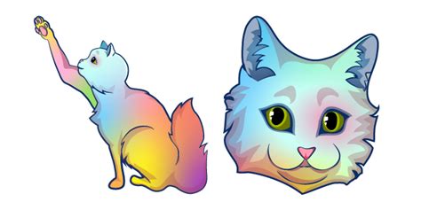 Rainbow Cat cursor – Custom Cursor