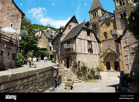 Conques France Village Stock Photos & Conques France Village Stock Images - Alamy