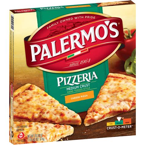 Palermo's® Pizzeria Medium Crust Hand Tossed Style Cheese Pizza 20.30 oz. Box - Walmart.com