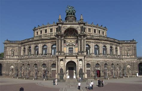 Semperoper Dresden - one of the most popular scenes in Germany