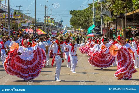 Parade Carnival Festival of Barranquilla Atlantico Colombia Editorial ...