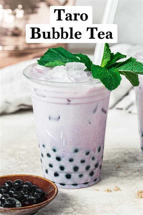 Taro Bubble Tea - Aimee Mars