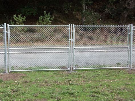 Chain Link Fence Driveway Gate
