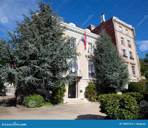 Embassy Croatia Washington DC Italian Renaissance Stock Photo - Image ...