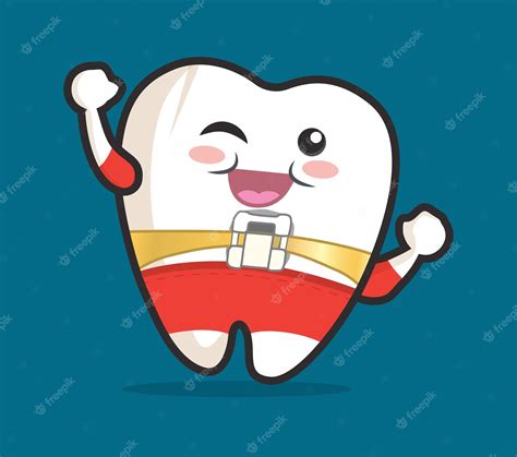 Premium Vector | Illustration of teeth with a smile vector art icons ...