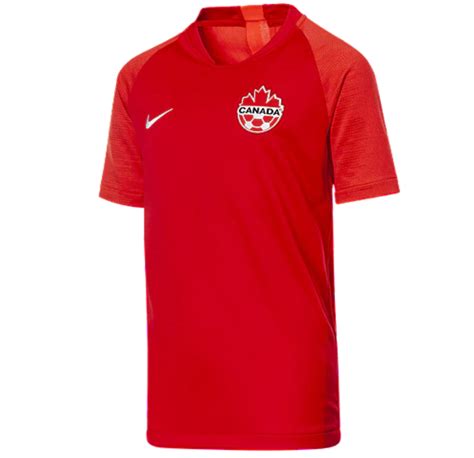 Youth's Team Canada Nike Soccer Home Jersey | VancitysportsShop