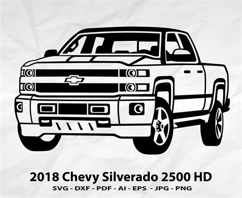 Chevrolet Silverado Svg