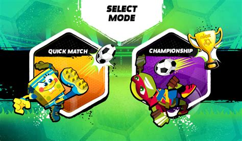 🕹️ Play Nick Soccer Stars 2 Game: Free Online Nickelodeon Cartoon ...