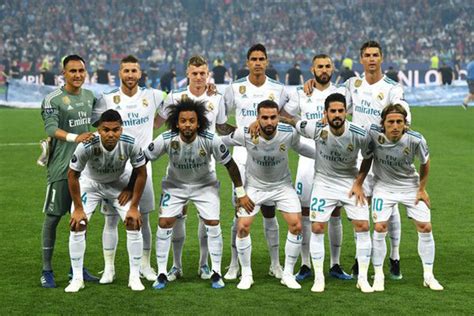 Đội hình Real Madrid vs Liverpool ở chung kết Cúp C1 châu Âu 2017/18