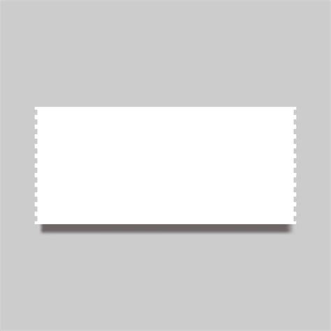 ticket blank realistic mockup template vector illustration on gray ...