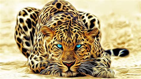 Leopard 3D Screensaver 3D - Wild Animal -, Wild Animals HD wallpaper | Pxfuel