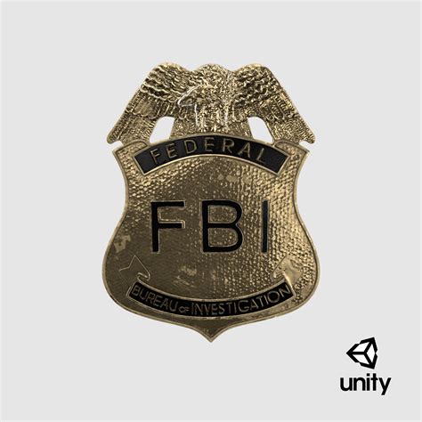 Fbi Badge Template