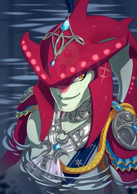 BoTW_Sidon, The Prince by BagelHero-Works on DeviantArt