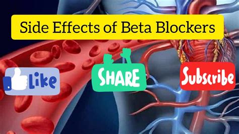 Side effects of Beta blocker - YouTube