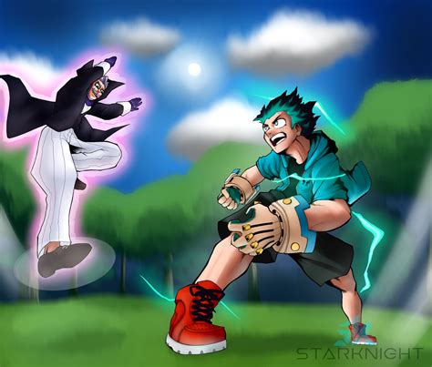 Deku vs Gentle by StarKnightOfficial on Newgrounds