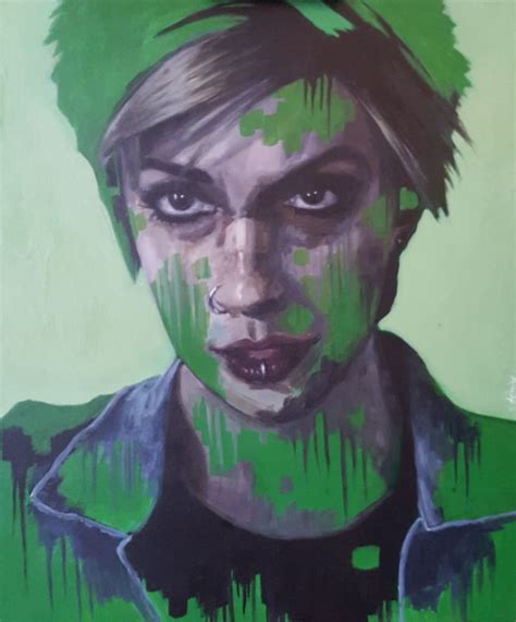 Suki (The Scribbler - Katie Cassidy) | Painting gallery, Portrait, Painting