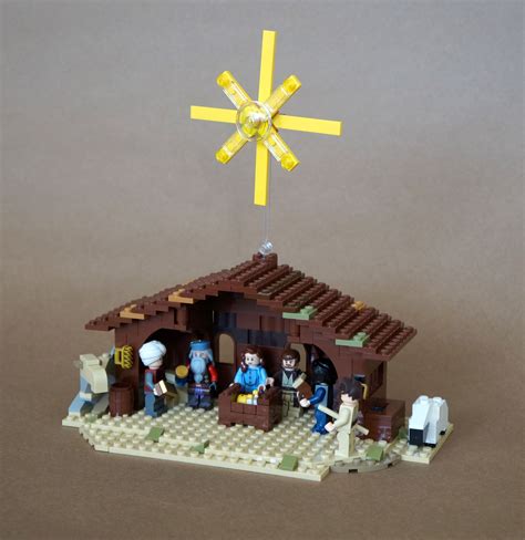 Lego Nativity Scene for Christmas