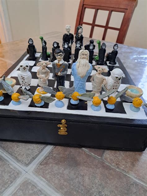 Harry Potter Character Themed Chess Set : 3 Steps - Instructables