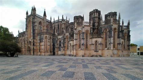 Monastery of Batalha, Monument of Gothic Style, Portugal Stock Image - Image of church, historic ...