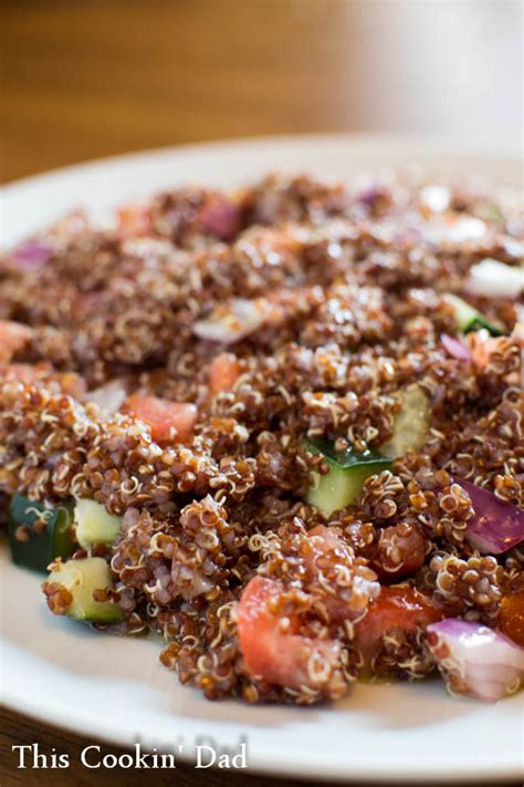 Red Quinoa Salad