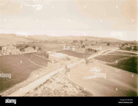 Jerusalem view from St. George's Cathedral 1898, Israel Stock Photo - Alamy