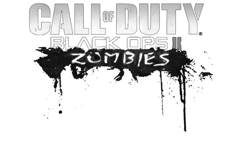 Call of Duty Black Ops 2 Zombies logo(B and W) by Josael281999 on ...