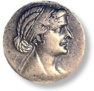 CLEOPATRA COIN......SOURCE CLEOPATRAVII.ORG........... | Ancient egypt, Ptolemaic egypt, Cleopatra