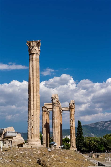 Olympian Zeus temple ruins in Athens, Greece | Violeta Matei ...