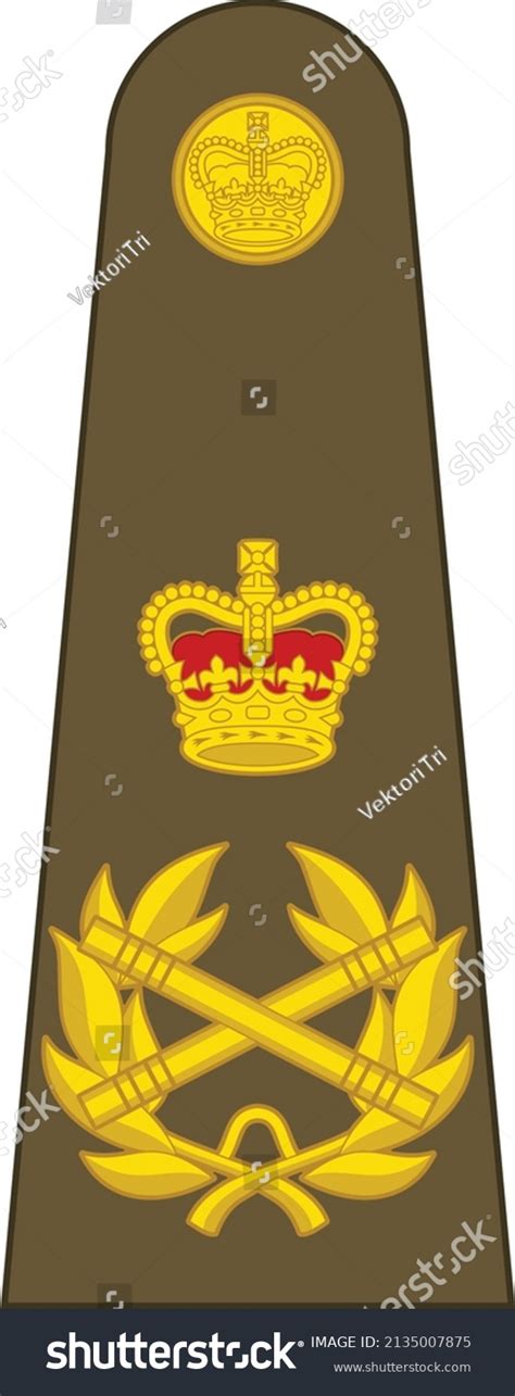 Shoulder Pad Mark Field Marshal Insignia Stock Vector (Royalty Free ...