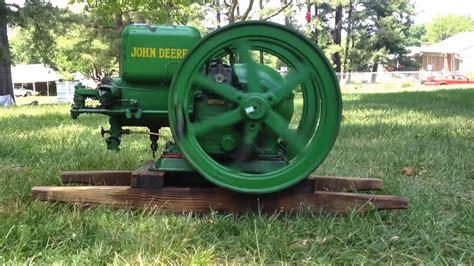 1 1/2 3 HP John Deere E Mag Magneto Plate Gas Engine Motor Hit & Miss ...