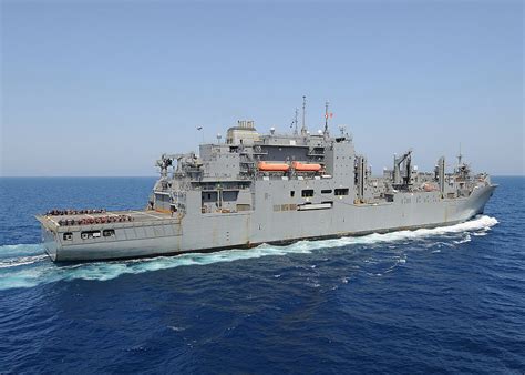 Replenishment Gone Wrong: U.S. Navy Cruiser and MSC Dry Cargo Ship ...