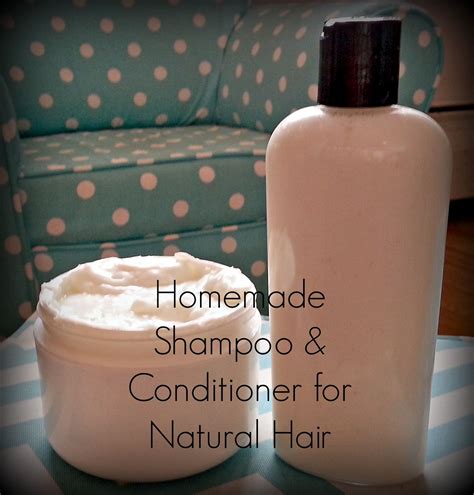 Homemade Shampoo & Conditioner for Natural Hair | Homemade shampoo and conditioner, Homemade ...