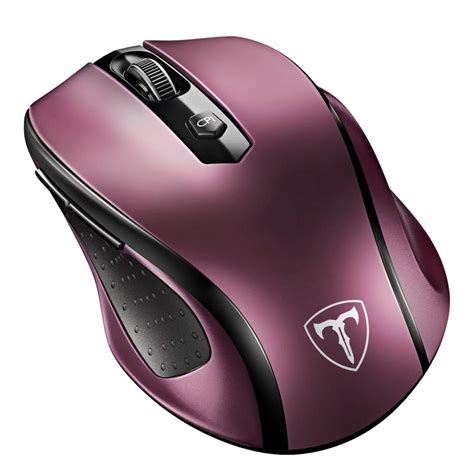 VicTsing MM057 2.4G Wireless Portable Mobile Mouse Optical Mice with USB Receiver, 5 Adjustable ...