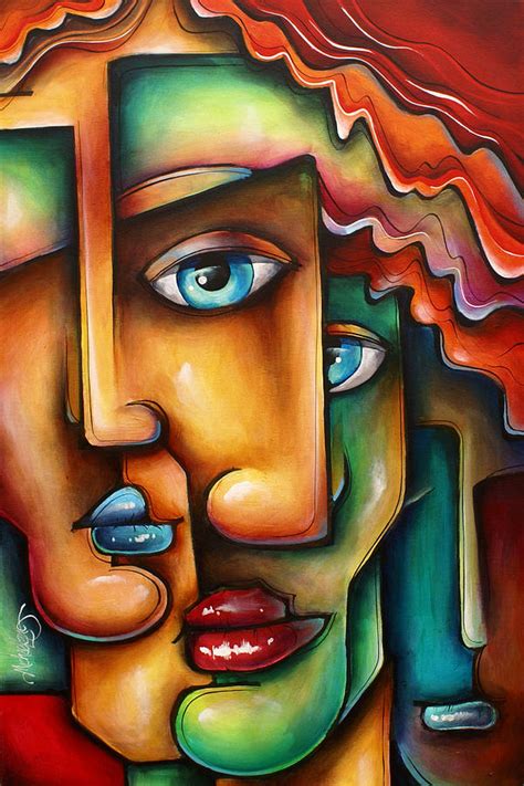 ' Mixed Emotions ' Painting by Michael Lang