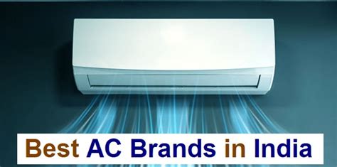 Best AC Brands in India