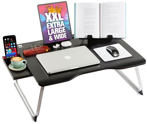 Buy Cooper Mega Table XXL Extra Large Laptop Lap Desk for Bed | Portable Desk, Laptop Desk for ...