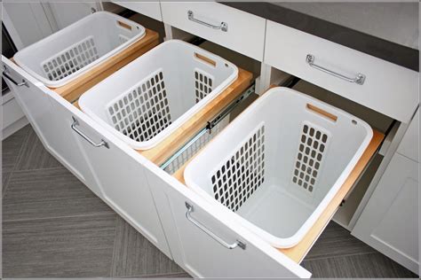 Cabinet Laundry Basket sorter | Laundry room hamper, Ikea laundry room, Laundry hamper cabinet