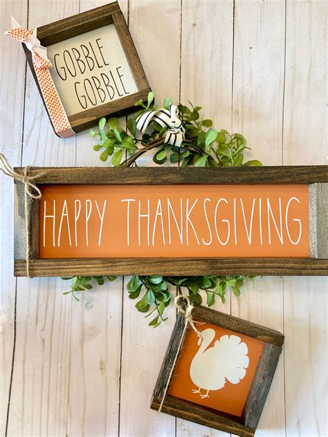 Thanksgiving Farmhouse Decor Signs | Etsy