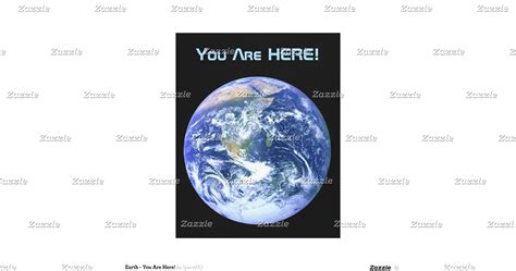 Earth - You Are Here! Canvas Print | Zazzle