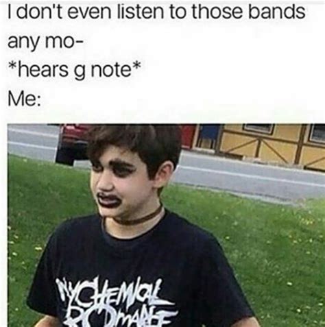 50 Memes That'll Awaken Your Inner Emo Kid | Bandoms in 2019 | Emo band memes, My chemical ...